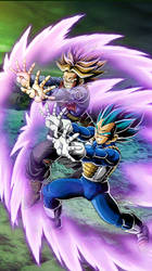 Power of Pride and Hope Vegeta and Trunks