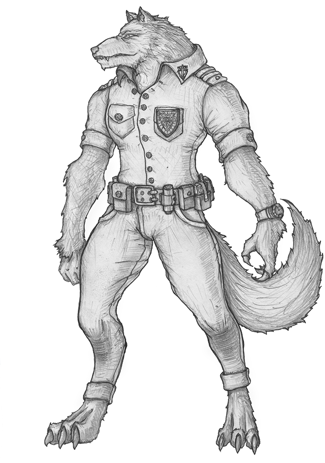 [COMMISSION] Police Wolf