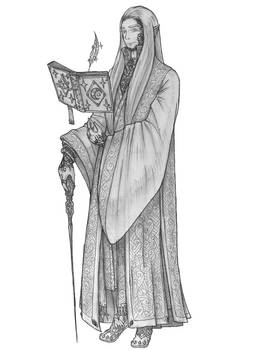 Aeris Ruathil - Star Elf Sorcerer
