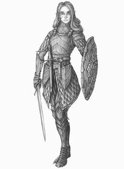 [COMMISSION] Kalistri Argyris - Elf Druid