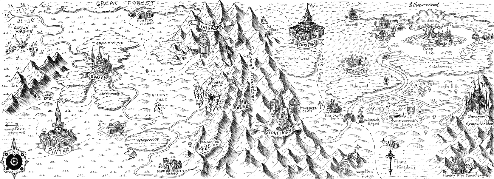 Map #1 by s0ulafein on DeviantArt