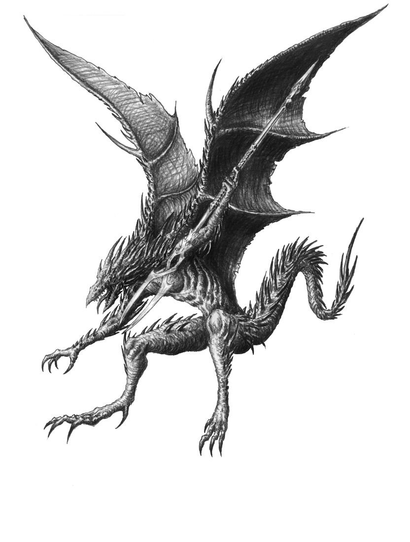 spined devil by monthly-python on deviantart Images... Monstrum Magnum - Devil: Spinagon (Spined Devil) by s0ulafein on DeviantArt