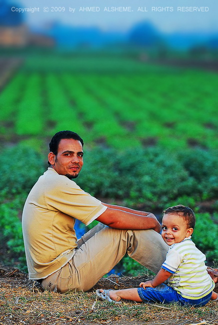 My brother with his son