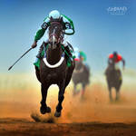 Horse racing by ahmed-Alsheme