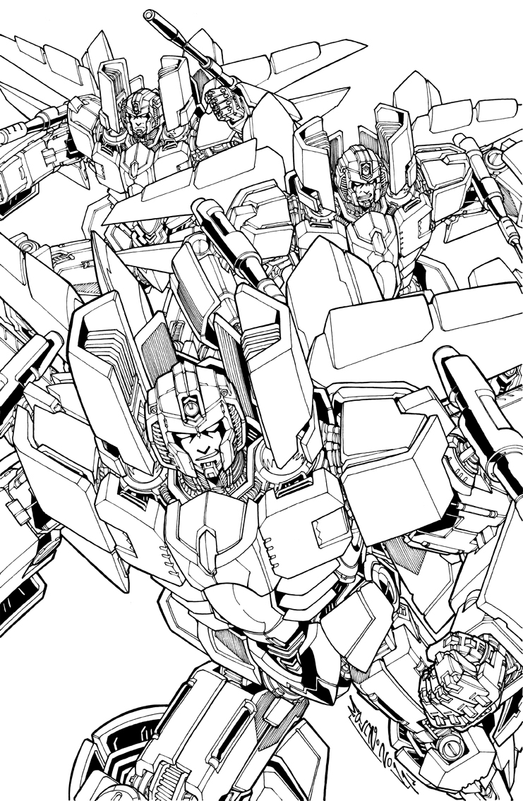 Ongoing seekers lineart