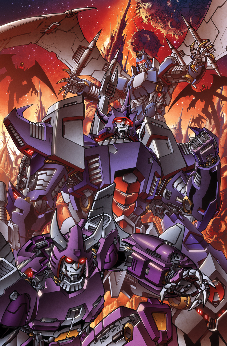 Galvatron and crew colours