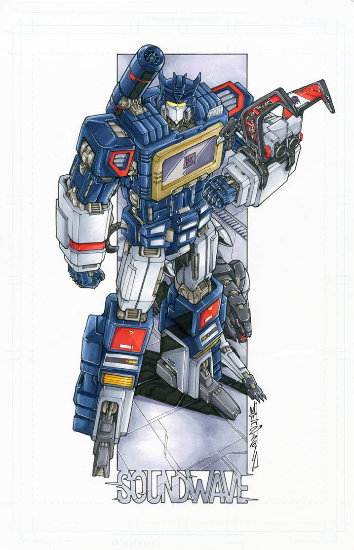 Soundwave commission colours by markerguru on DeviantArt