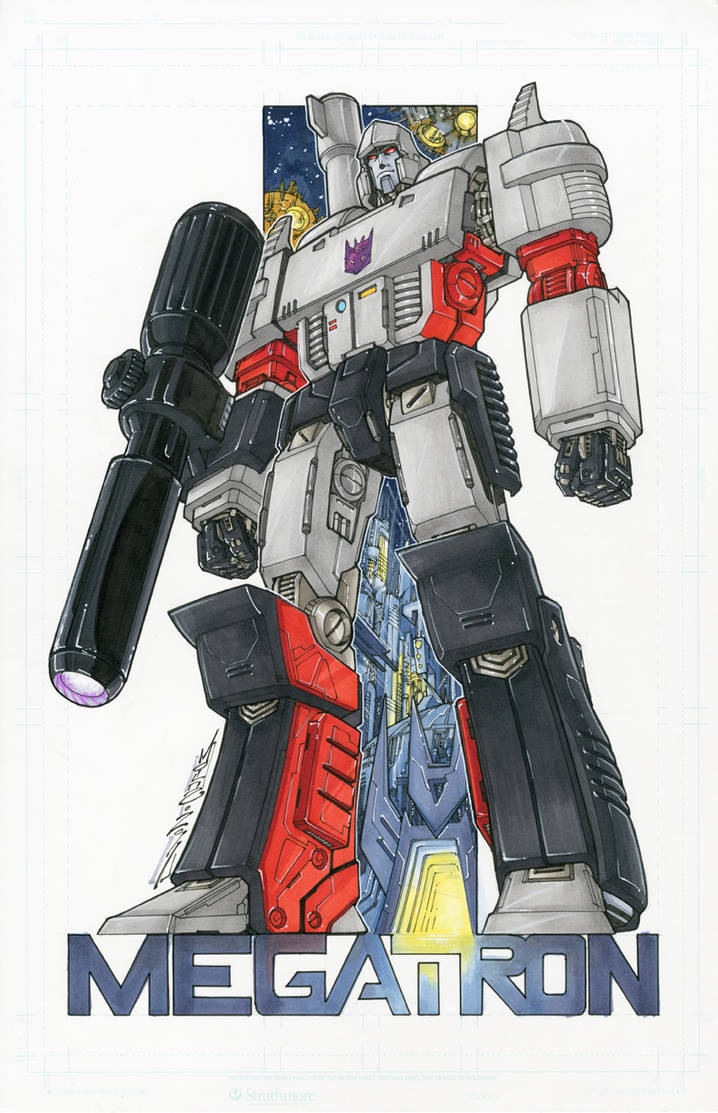 Megatron Colored Megatron commission colours by markerguru on DeviantArt