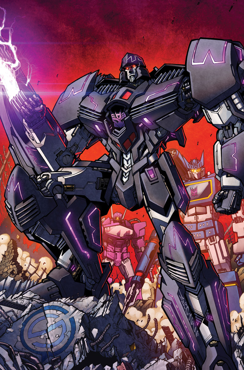 TF Spotlight Megatron RI cover colors