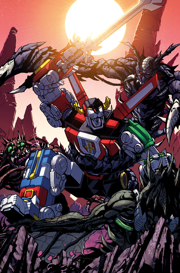 Voltron: FTA issue 2 cover