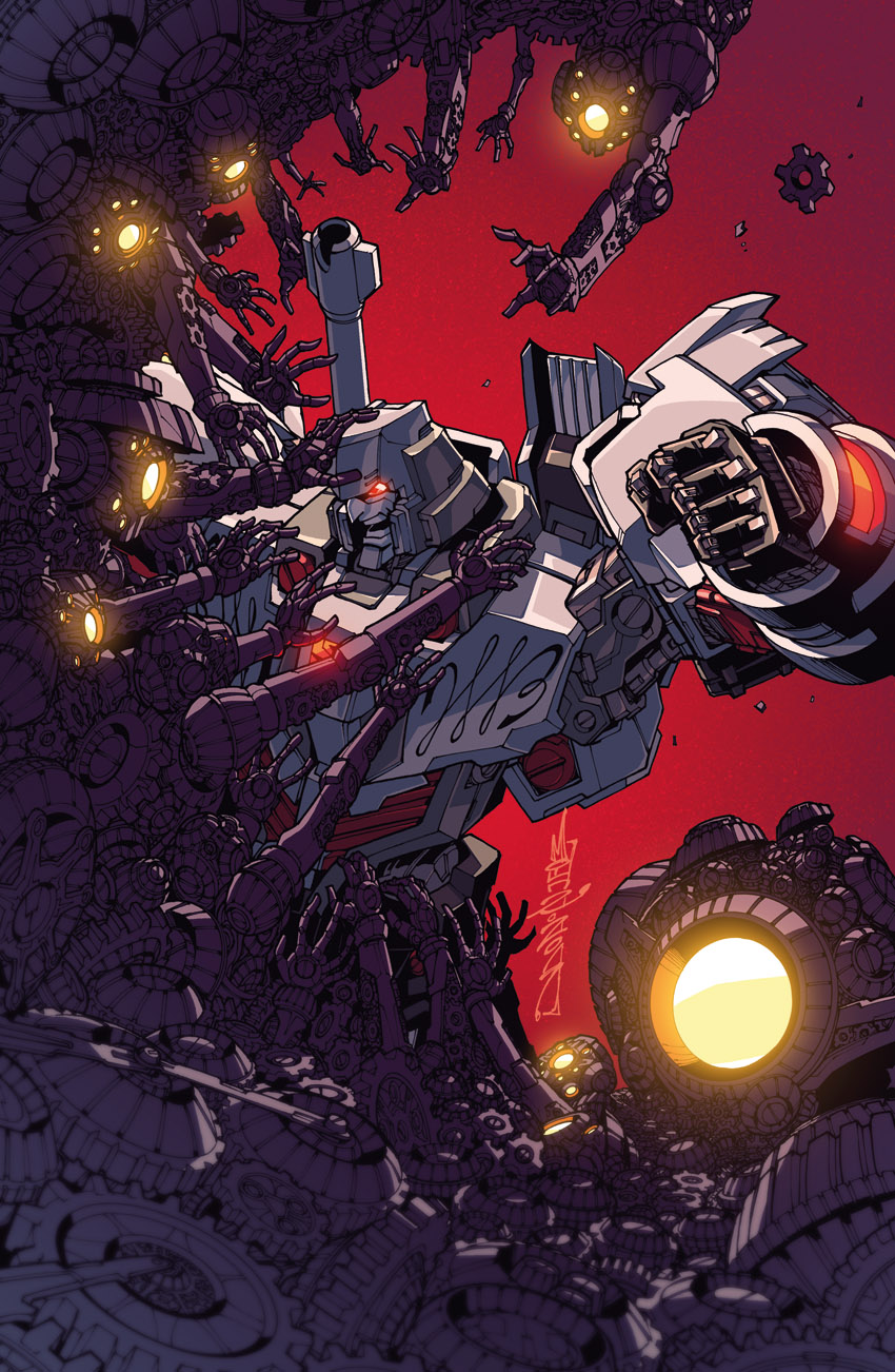 Transformers Lost Light issue 6 Sub cover colours