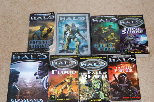 All my Halo Books