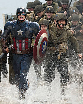 Captain America and Wolverine World War 2