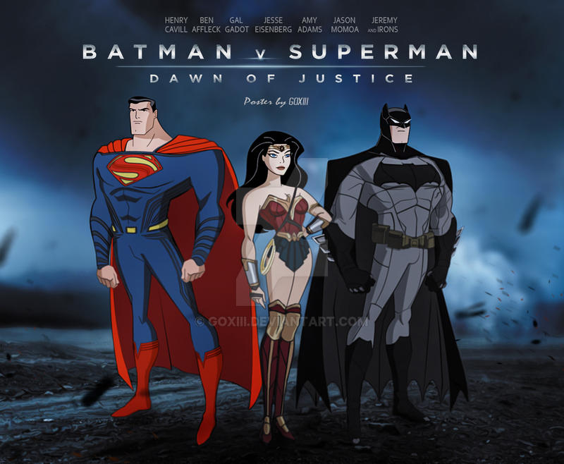 Batman v Superman Dawn of Justice cartoon version