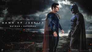 Batman v Superman : Dawn of Justice  Poster