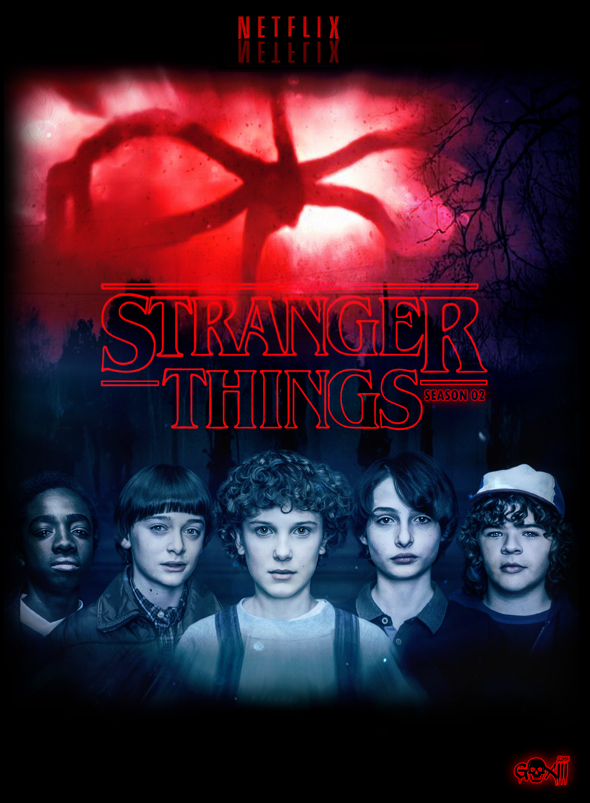 Stranger Things season 2 Poster by GOXIII on DeviantArt