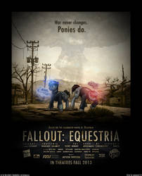 Fallout Equestria Movie Poster Concept