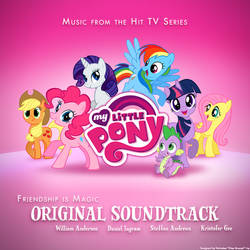 My Little Pony Soundtrack Album Art Cover Concept