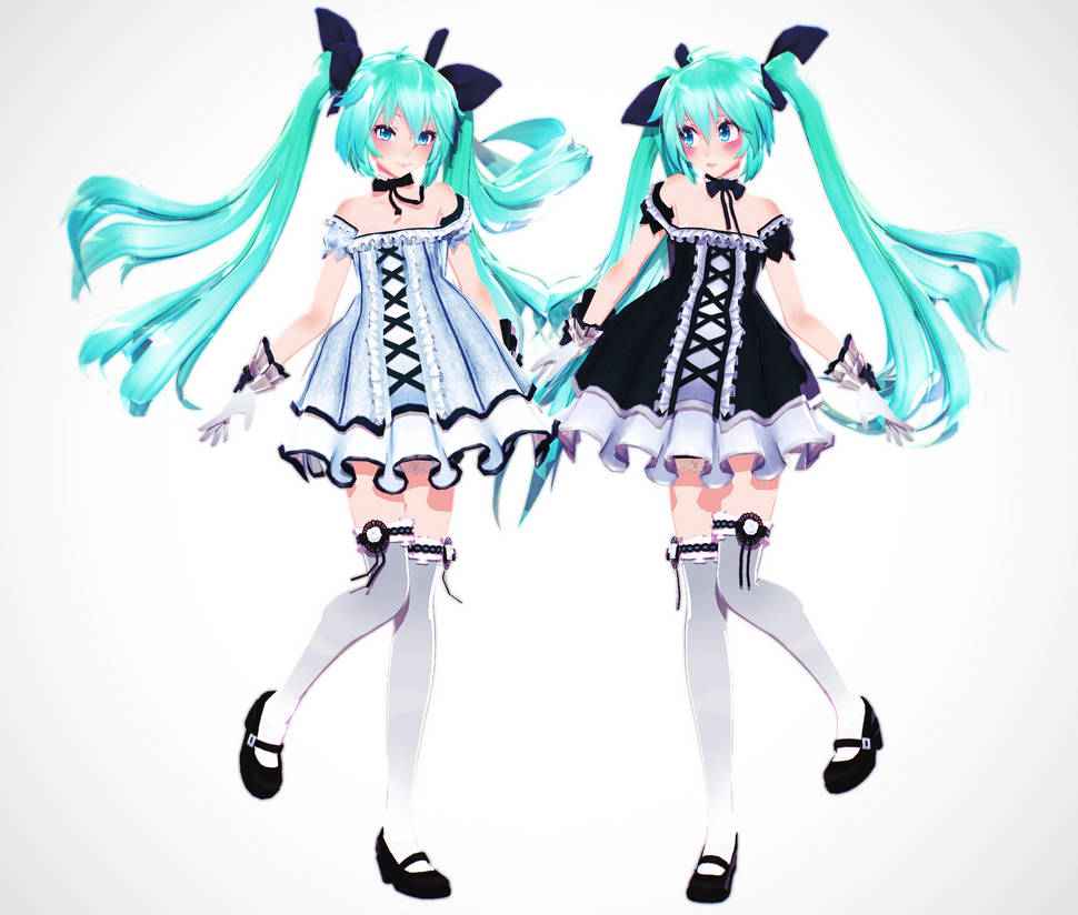 39 Miku model WIP by LizzyVolti on DeviantArt