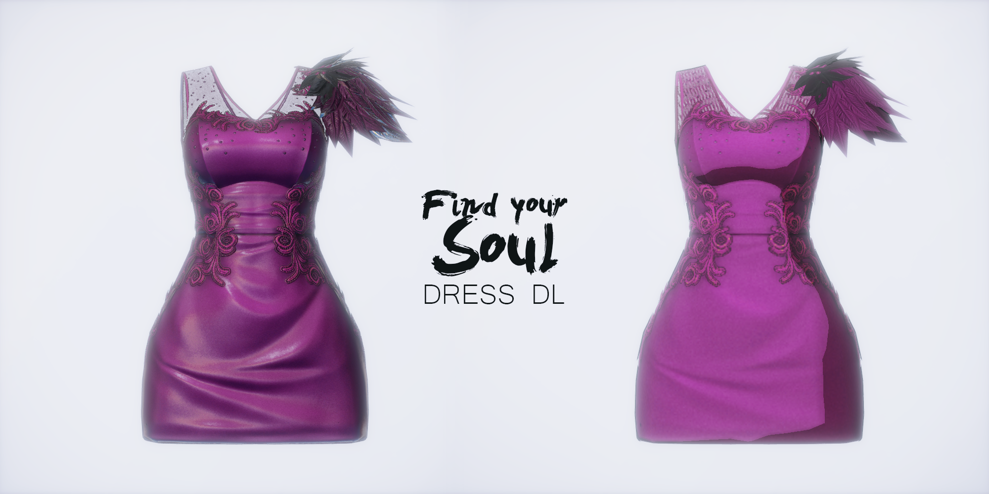 FIND YOUR SOUL dress Yuri - MMD DL -