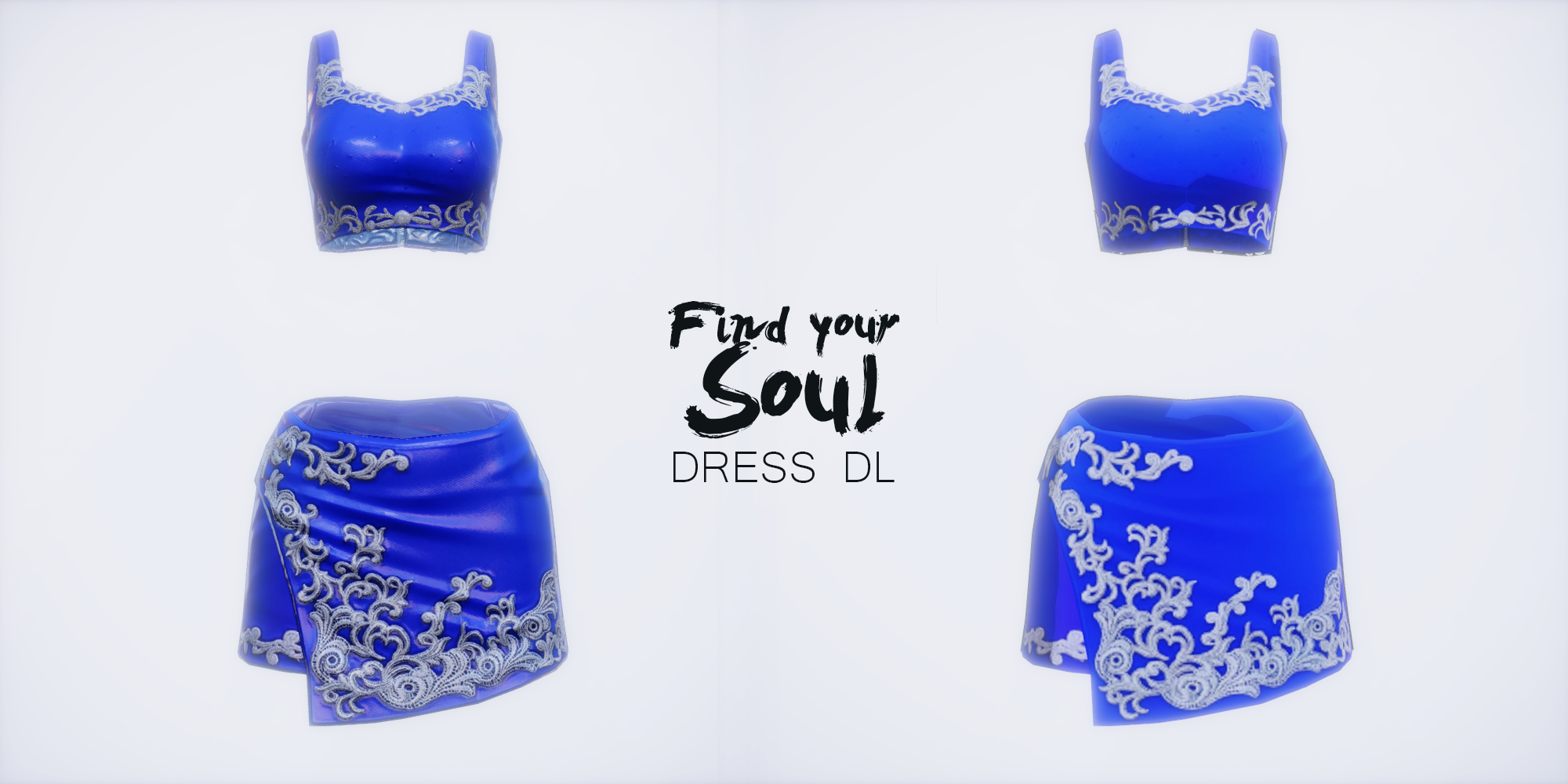 FIND YOUR SOUL dress Tae - MMD DL -