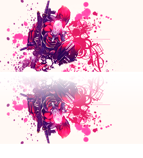 Deadpool Splatter Signature by TechnoEnergy279 on DeviantArt