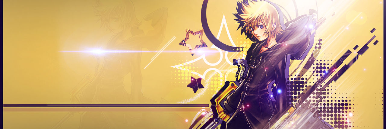 Roxas (Kingdom Hearts) Banner