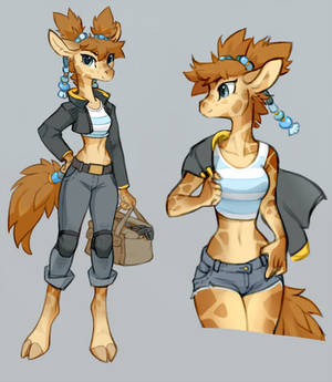 Giraffe adoptable auction