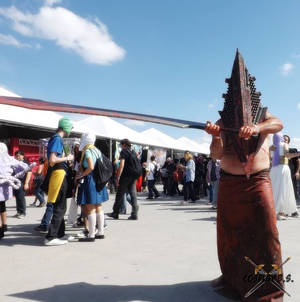 Pyramid Head at Anime Friends 2013, day 20