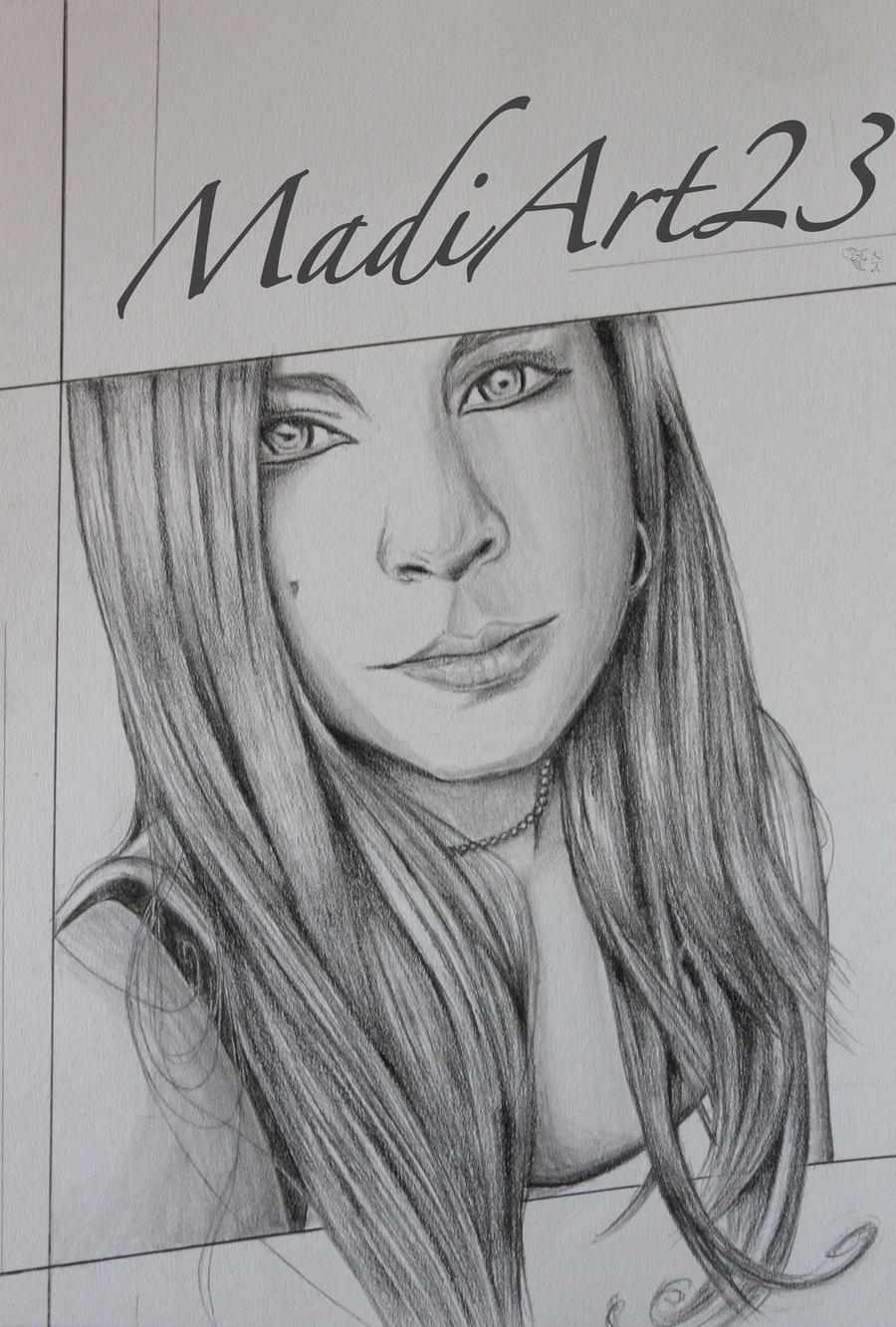 MadiArt23 Portrait Request - Traditional