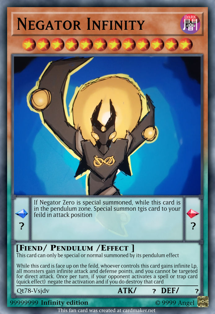 Fun. Made Negator Negator Infinity by Fracturedangel09 on DeviantArt