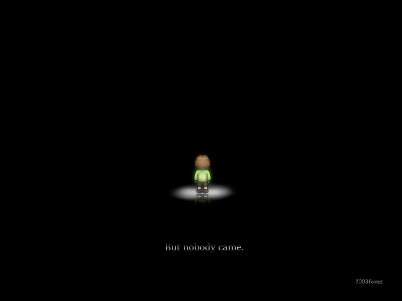 pic Undertale But Nobody Came Wallpaper but nobody came by 2003foxes on deviantart