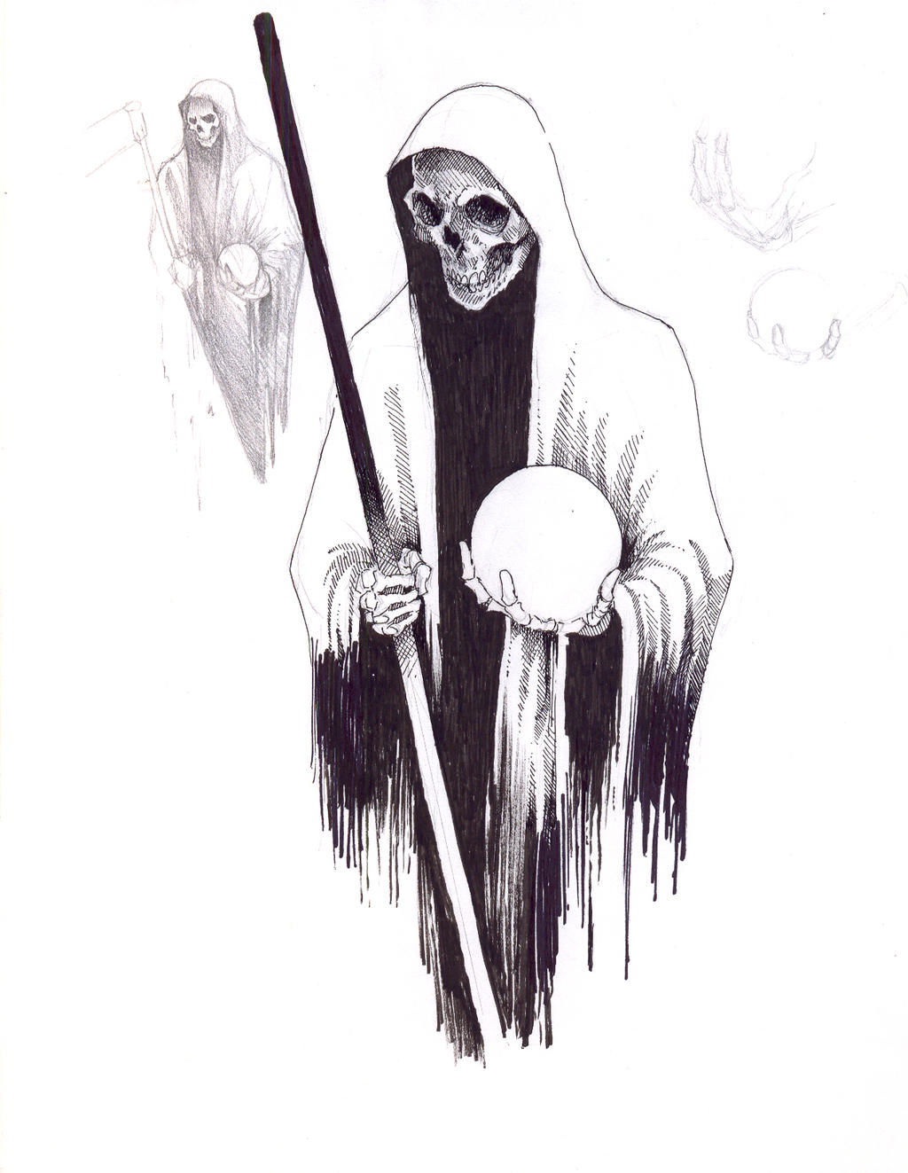 death tattoo by TlichRuelas on DeviantArt