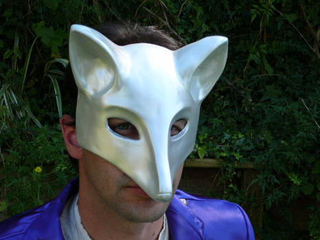 Chrome Fox Mask