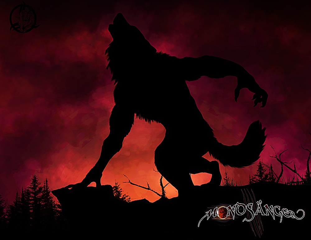 Werewolf Silhouette by Dalkur