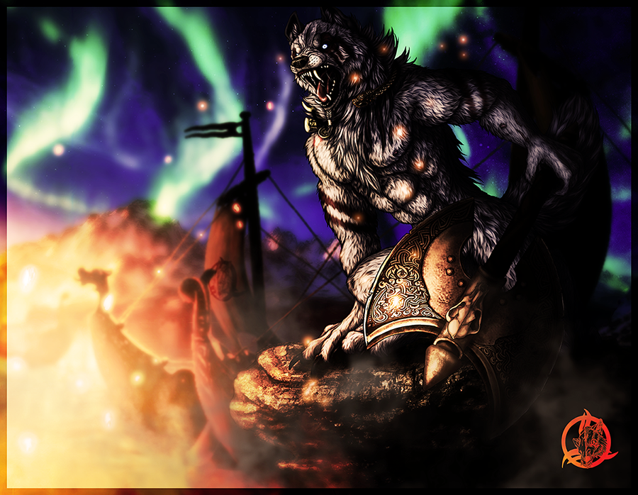 White beast (redrawn) by Dalkur