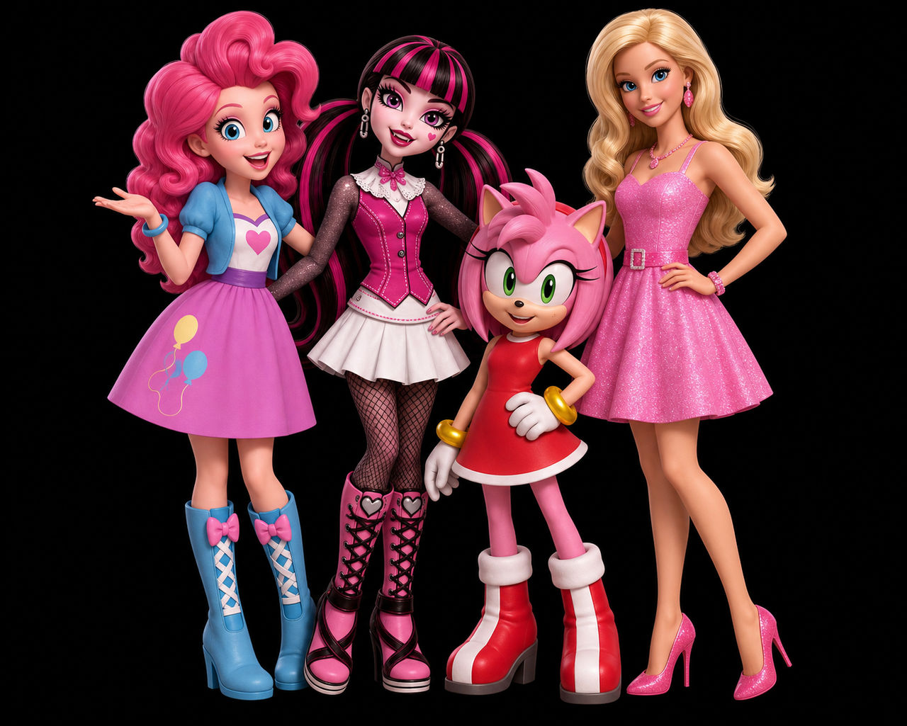 Pink Clothes Character My Favorite Pink Female Characters by CJMak2004 on DeviantArt