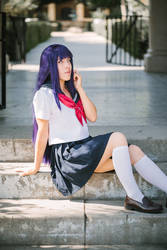 School Girl Hinata - Naruto