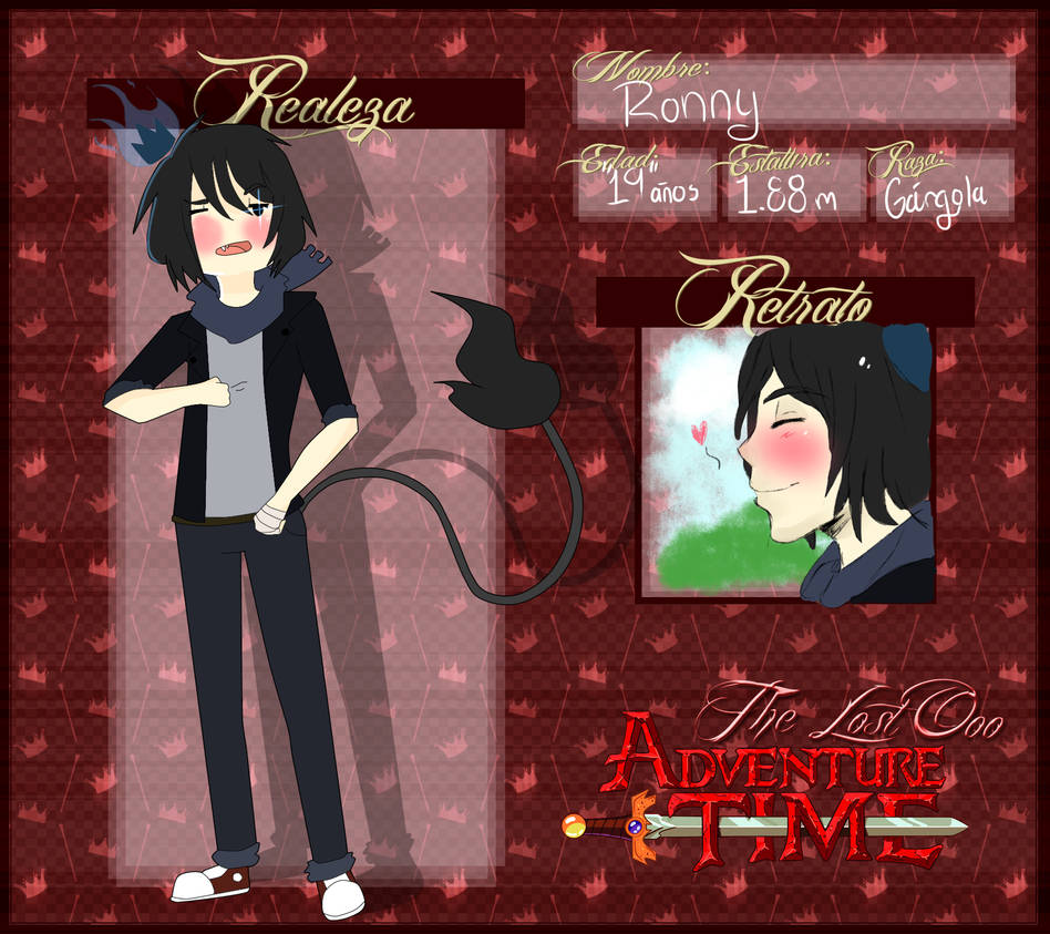 Ficha TLO: Ronny el Rey de las Gargolas by Mya-0 on DeviantArt