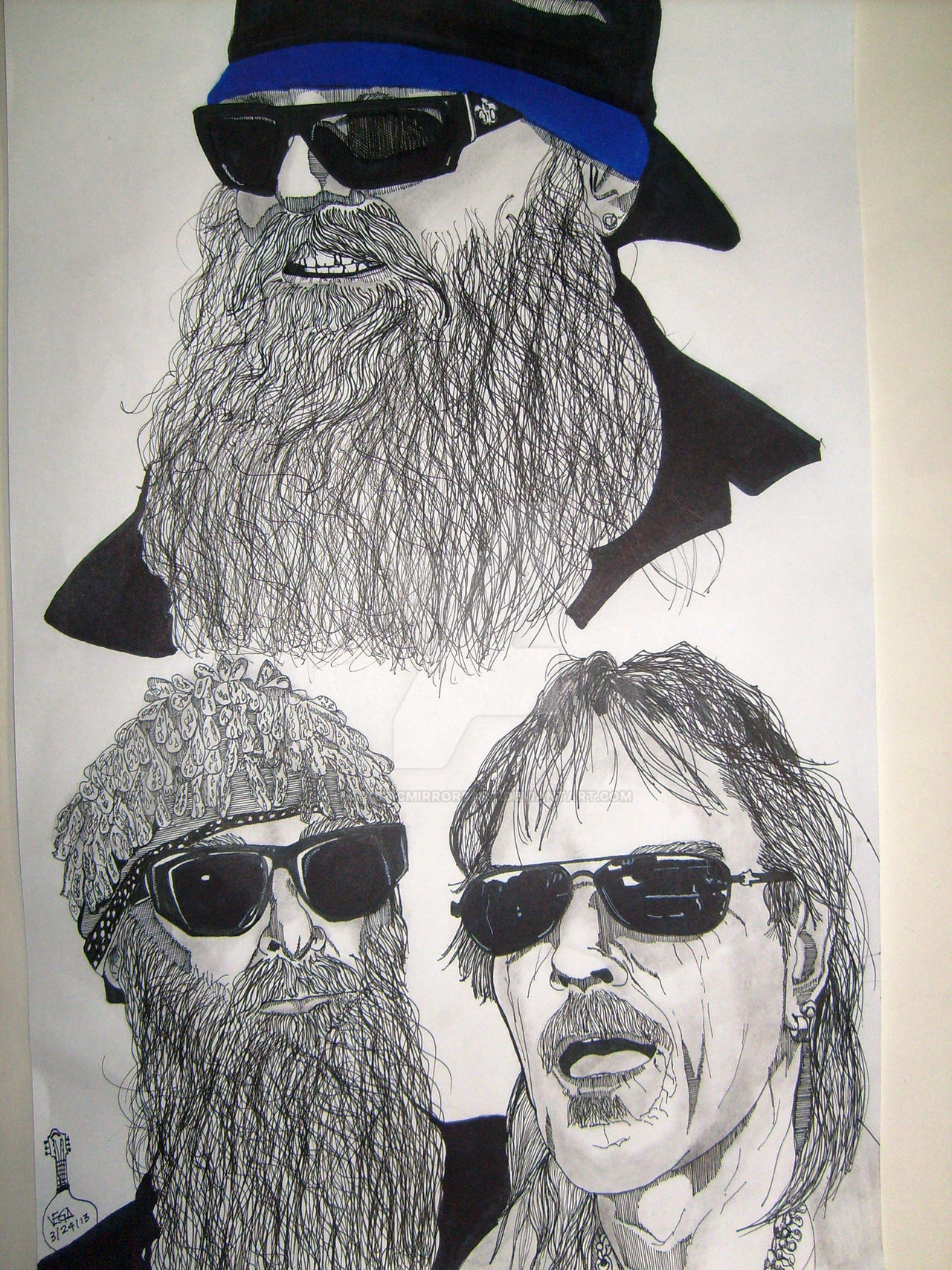 Zz Deviantart Zz Top Drawing at Joseph Dudgeon blog