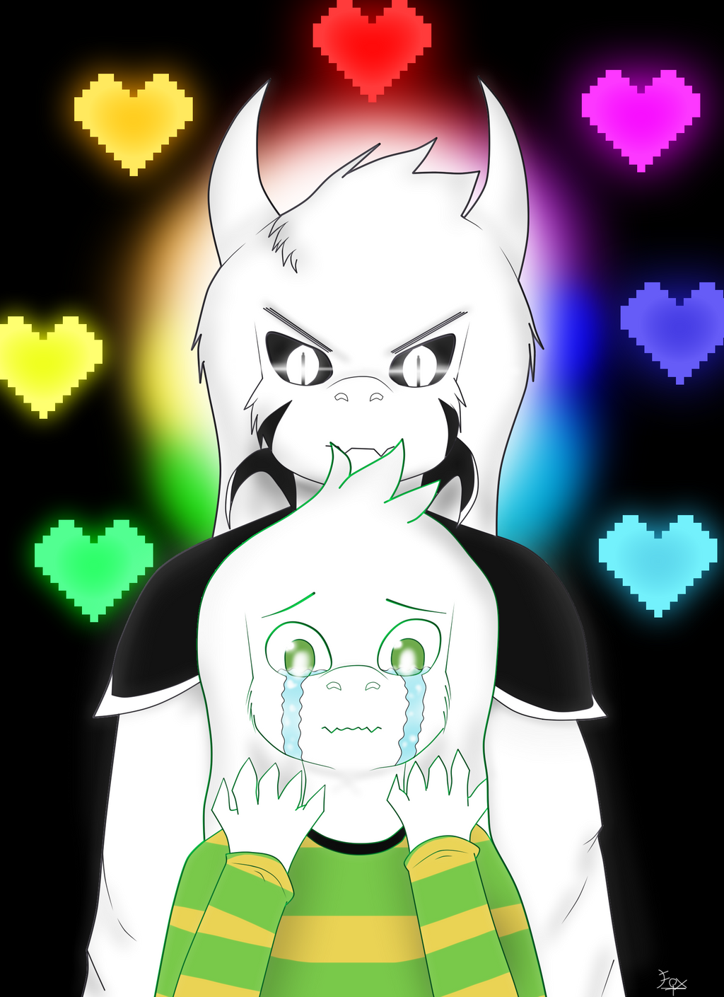 Son of Toriel and Asgore Dreemurr by Foxymenn on DeviantArt