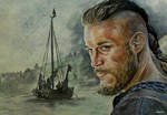 Vikings. Ragnar Lothbrok by Nastyfoxy
