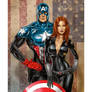 Captain America  Black Widow