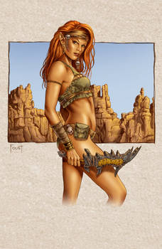 Flame Hair, Desert Elf Color