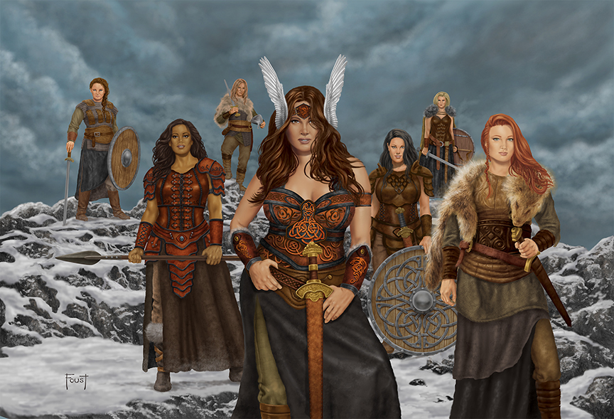 Viking Shieldmaiden by JoelChaimHoltzman on DeviantArt