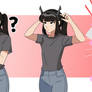 Succubus headband