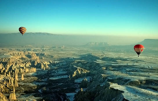 Cappadocia from balloon I