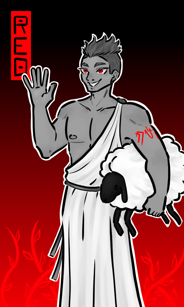 Deviantart Red Note Red redraw 3 by Patchworkdragon on DeviantArt