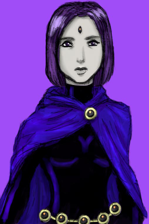 Raven Portrait