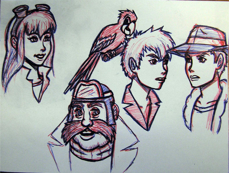 Rescue Ranger humans by Kudoshido on DeviantArt
